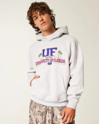 Boxy University of Florida Gators grafisk hettegenser