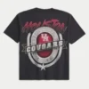 Boxy University of Houston Cougars grafisk T-skjorte