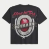 Boxy University of Houston Cougars grafisk T-skjorte