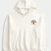 Boxy University of Kentucky Wildcats grafisk hettegenser