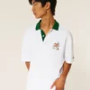 Boxy University of Miami Hurricanes grafisk polo