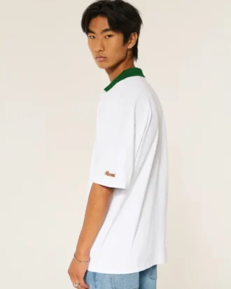 Boxy University of Miami Hurricanes grafisk polo