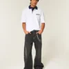 Boxy University of Michigan Wolverines grafisk polo