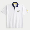Boxy University of Michigan Wolverines grafisk polo