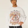 Boxy University of Minnesota Golden Gophers grafisk crew-genser