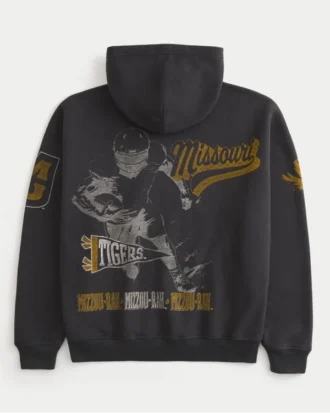 Boxy University of Missouri Tigers grafisk hettegenser