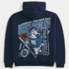 Boxy University of North Carolina at Chapel Hill Tar Heels grafisk hettegenser