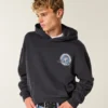 Boxy University of North Carolina Tar Heels grafisk hettegenser