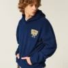Boxy University of Notre Dame Fighting Irish grafisk hettegenser