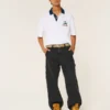 Boxy University of Notre Dame Fighting Irish Graphic Polo