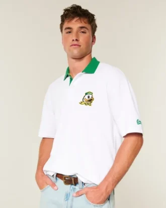 Boxy University of Oregon Ducks grafisk polo