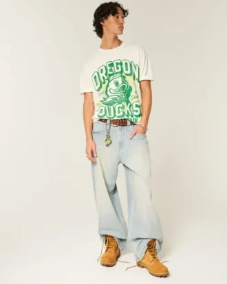 Boxy University of Oregon Ducks grafisk T-skjorte