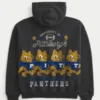 Boxy University of Pittsburgh Panthers grafisk hettegenser