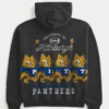 Boxy University of Pittsburgh Panthers grafisk hettegenser