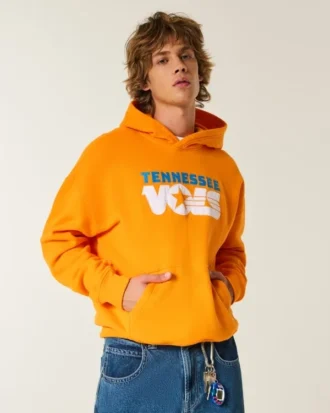 Boxy University of Tennessee Volunteers grafisk hettegenser