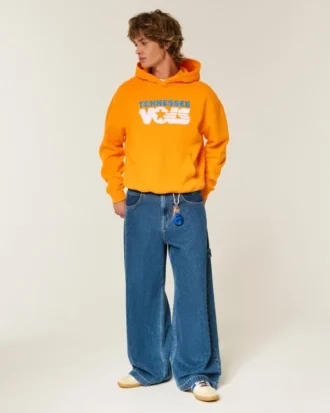 Boxy University of Tennessee Volunteers grafisk hettegenser