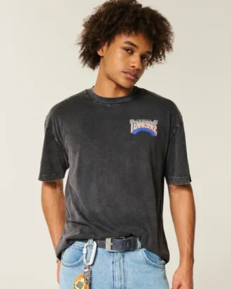 Boxy University of Tennessee Volunteers grafisk T-skjorte
