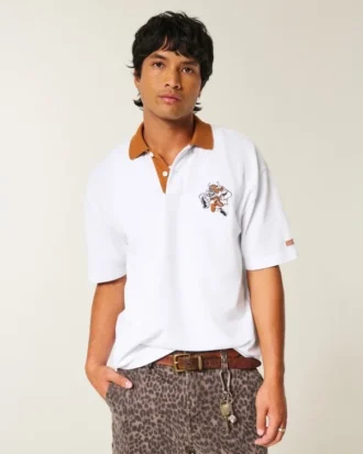 Boxy University of Texas at Austin Longhorns grafisk polo