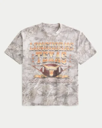 Boxy University of Texas at Austin Longhorns grafisk T-skjorte