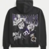 Boxy University of Washington Huskies grafisk hettegenser