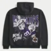 Boxy University of Washington Huskies grafisk hettegenser