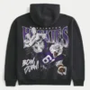 Boxy University of Washington Huskies grafisk hettegenser