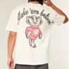 Boxy University of Wisconsin Badgers grafisk T-skjorte