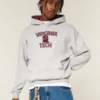 Boxy Virginia Tech Hokies grafisk hettegenser