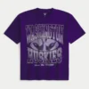 Boxy Washington Huskies grafisk T-skjorte