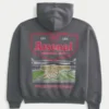 Boxy Zip-Up Arsenal F.C. Graphic Hoodie