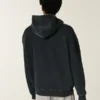 Boxy Zip-Up Spider Graphic Hoodie