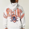 Boxy Zip-Up University of Virginia Graphic Hoodie