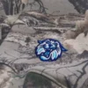 Boxy Zip-Up Villanova Wildcats Graphic Camo Hoodie