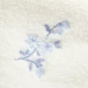 Brodert sherpa-fleecejakke