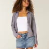 Brodert Star Pocket Denim Mini Skort