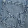 Brodert Star Pocket Denim Mini Skort