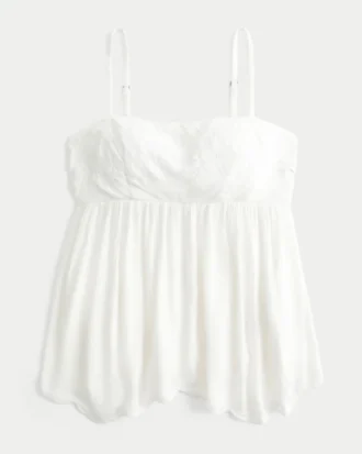Bustetunika med broderte paljetter