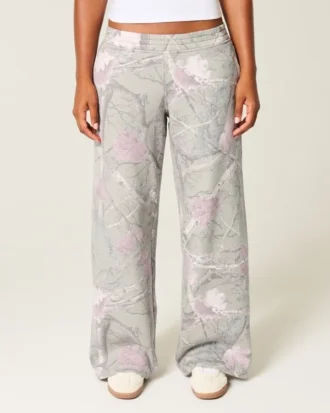 Camouflage baggy joggebukse
