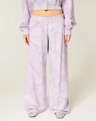 Camouflage baggy joggebukse