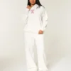 Candy Cane Graphic Baggy Sweatpants