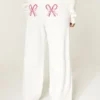 Candy Cane Graphic Baggy Sweatpants