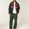 Car Graphic Flannel Pyjamasbukser