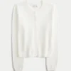Cardigan med hullmønster