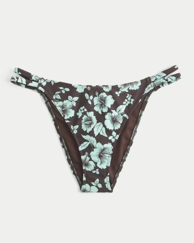 Cheeky bikinibukse med doble stropper