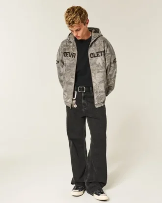 Chevrolet Graphic Camo Skater Jacket