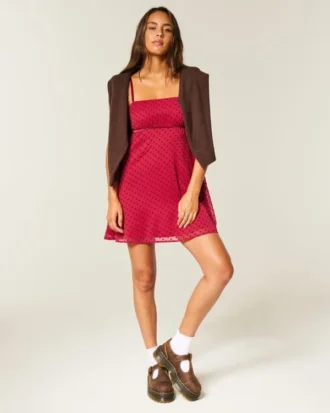 Chiffon Babydoll minikjole