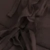 Chiffong-camisole med volanger