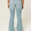 Curvy High-Rise Medium Wash Flare Jeans