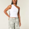 Curvy lavt sittende camo baggy jort