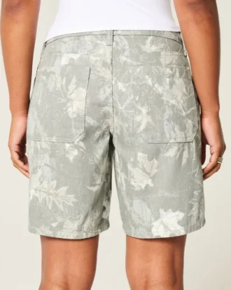 Curvy lavt sittende camo baggy jort